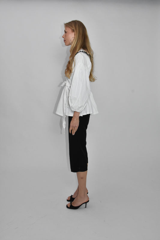 Sabina Sommer wrap blouse