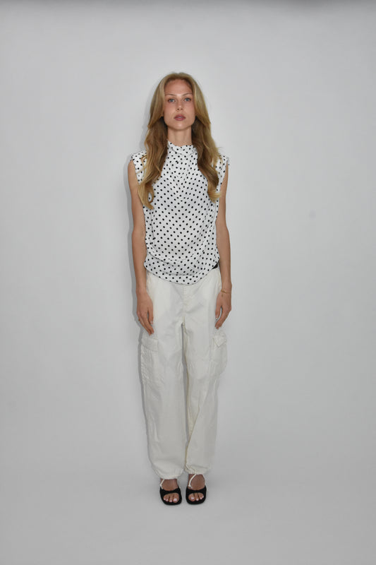 Polkadot top