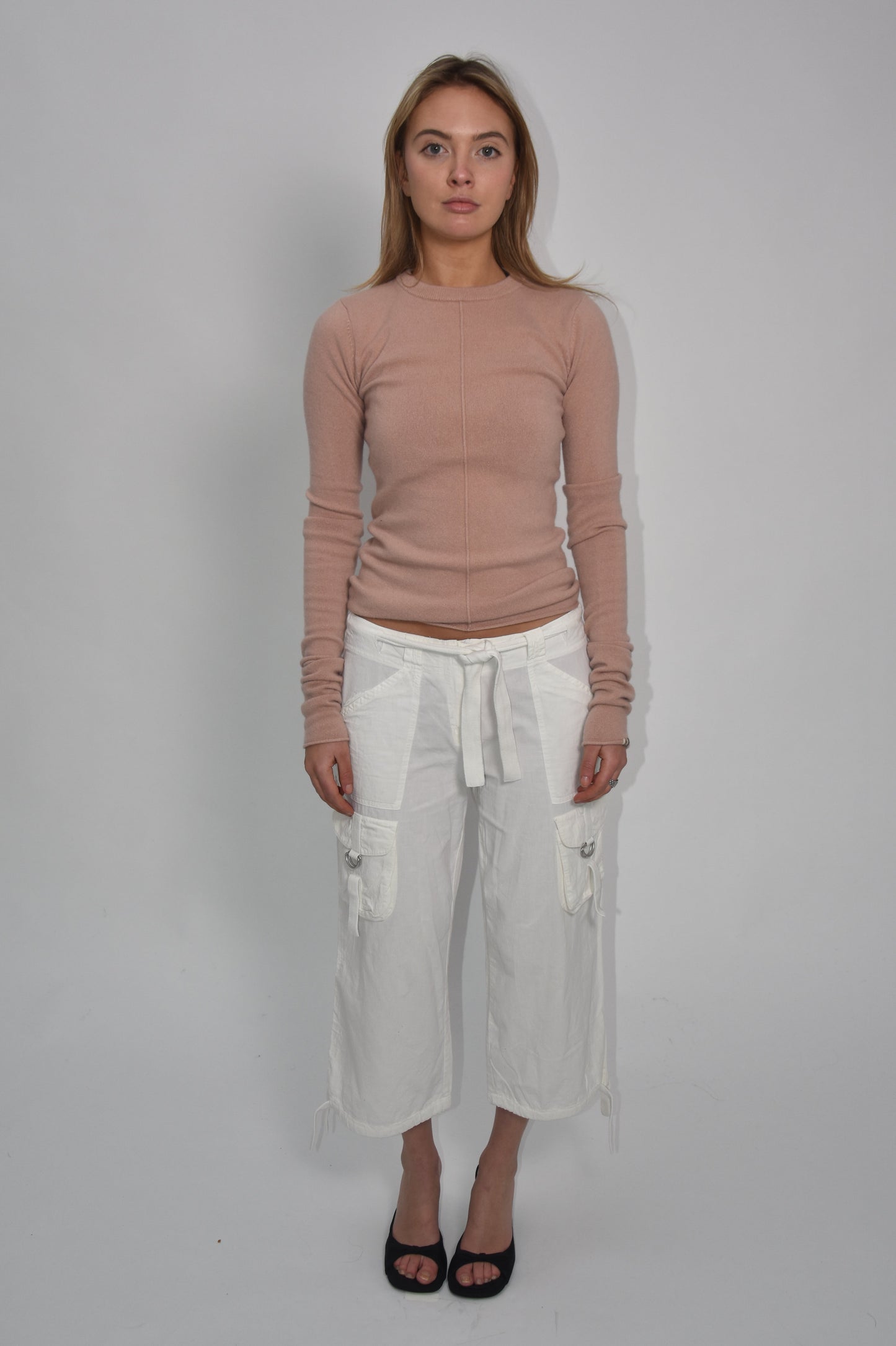Cargo pants cream