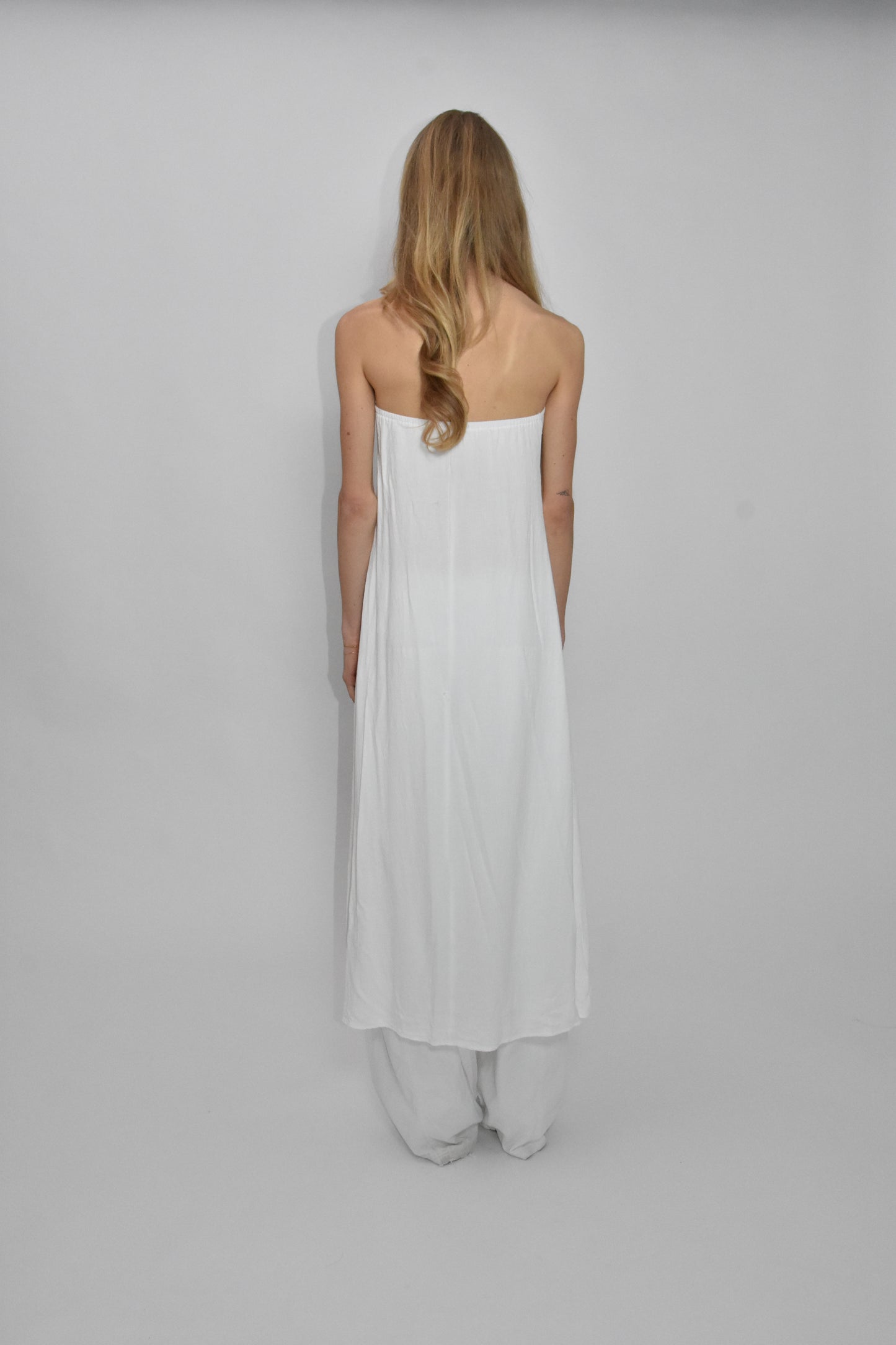 Strapless dress