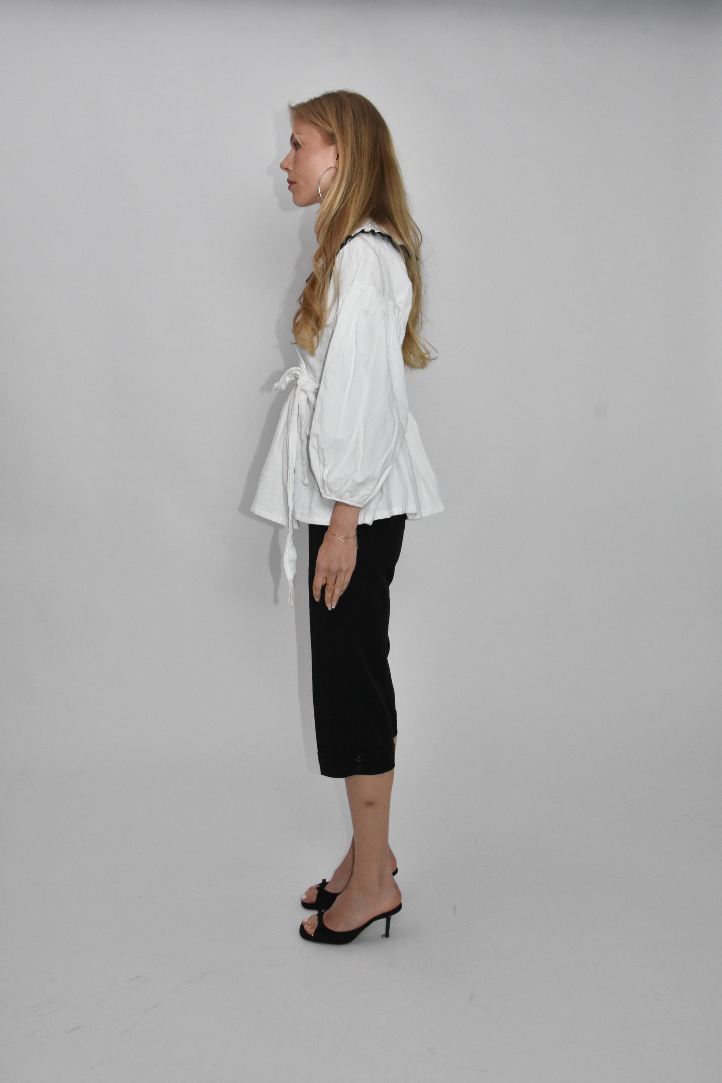 Sabina Sommer wrap blouse