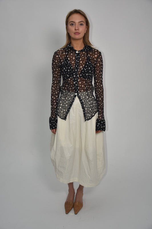 Polkadot blouse
