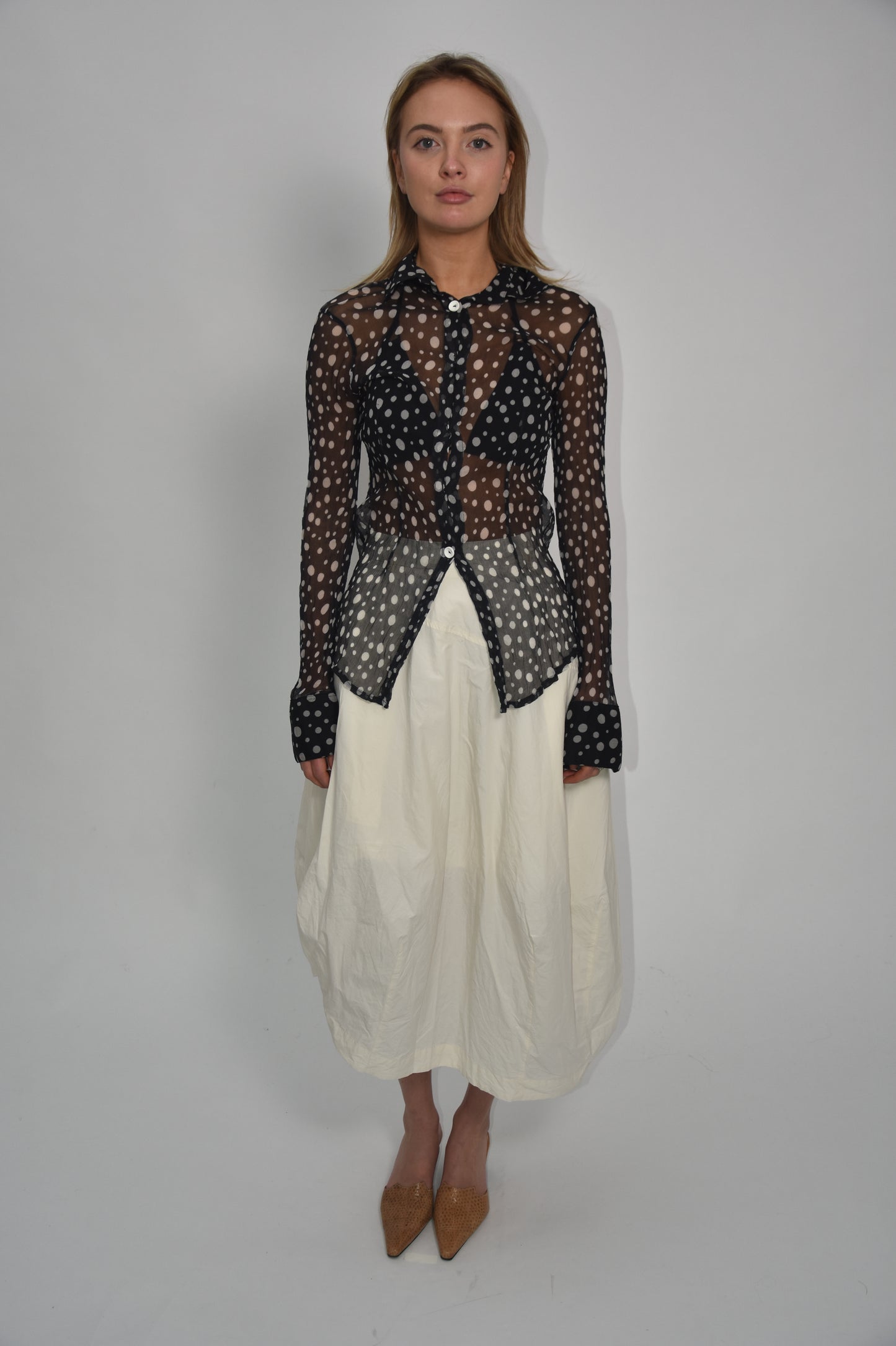 Balloon skirt cream