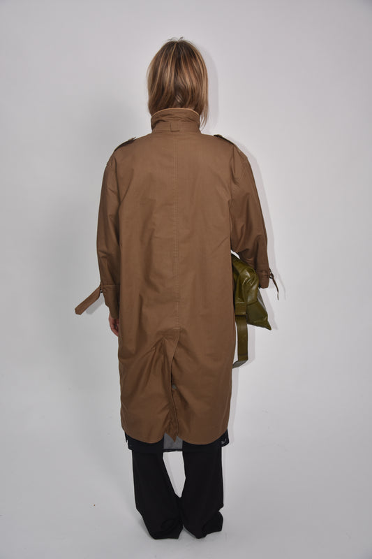 Long parka coat